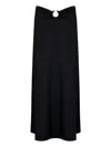 Johanna Ortiz Keel Ring Maxi Skirt In Black