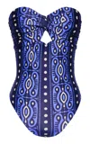 Johanna Ortiz Lastly Strapless One-piece Swimsuit