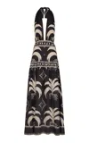Johanna Ortiz Latin Rhythms Printed Cotton Maxi Dress