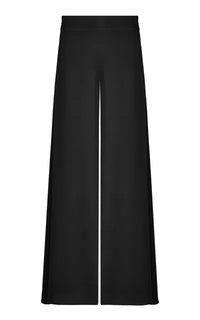 Johanna Ortiz Leyenda Oversized Silk Balloon Pants In Black