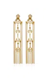 Johanna Ortiz Liberation Layers Earrings In Gold
