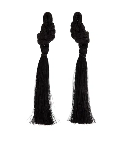 Johanna Ortiz Life At Sea Earrings In ブラック