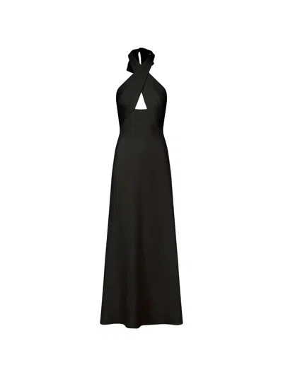 Johanna Ortiz Light Heart Maxi Dress In Black