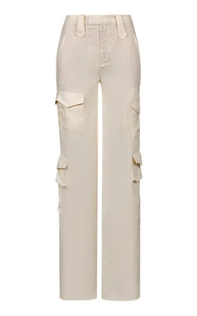Johanna Ortiz Linen Adaptive Grace Pants In White
