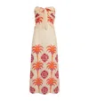 Johanna Ortiz Linen Water Adventure Midi Dress