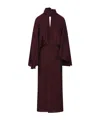Johanna Ortiz Wine Parajes Lejanos Ankle Dress In Brown