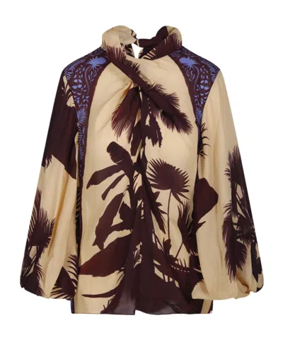 JOHANNA ORTIZ INTRICATE ISLANDS TOP