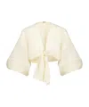 Johanna Ortiz Dreat Dreams Cropped Top In White