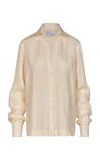 Johanna Ortiz Manly Guayabera Linen Button-down Shirt
