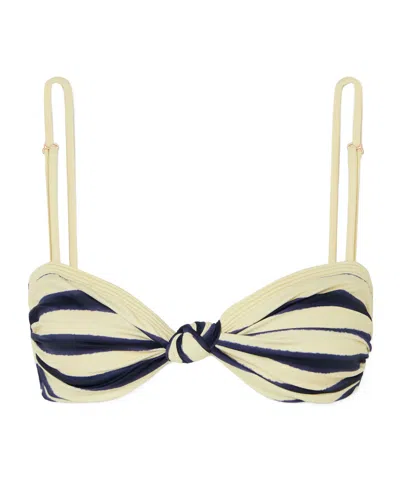 Johanna Ortiz Marina Bikini Top In Yellow