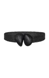Johanna Ortiz Marine Muse Shell-detail Belt In Black