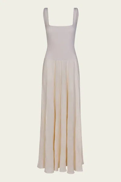 Johanna Ortiz Mariner Dress In Ecru