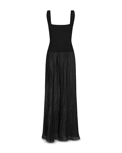 Johanna Ortiz Mariner Maxi Cover-up Dress In Black