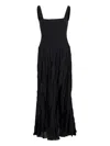 Johanna Ortiz Mariner Sleeveless Maxi Dress In Black