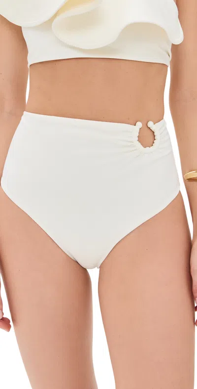 JOHANNA ORTIZ MARINERA BIKINI BOTTOMS ECRU