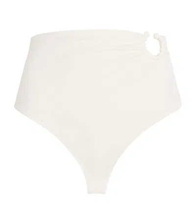 Johanna Ortiz Marinera Bikini Bottoms In White