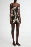 Johanna Ortiz Maritime Star Minidress