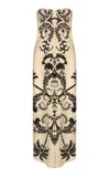 Johanna Ortiz Melodia Strapless Silk Top In Print