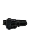 Johanna Ortiz Military Prowess Leather Belt In Black
