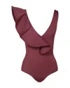 Johanna Ortiz Mocca Boleros One-piece Swimsuit In Mocca