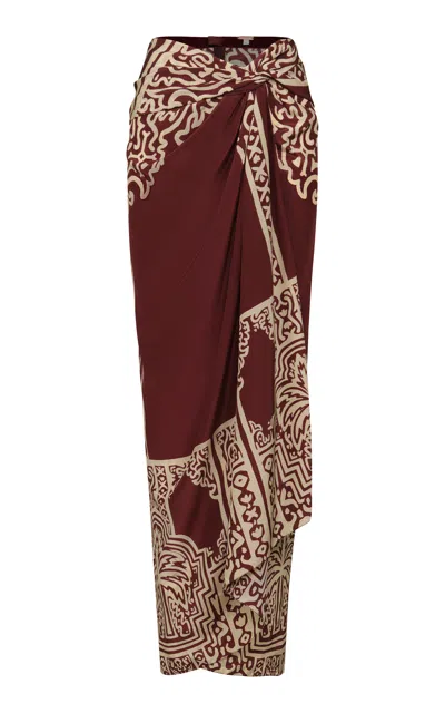 Johanna Ortiz Moda Operandi In Burgundy