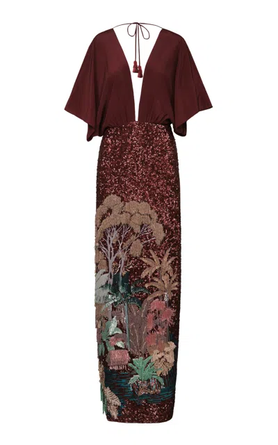 Johanna Ortiz Moda Operandi In Burgundy