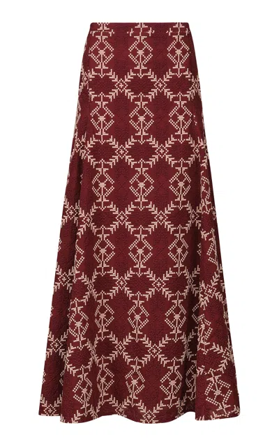Johanna Ortiz Moda Operandi In Burgundy