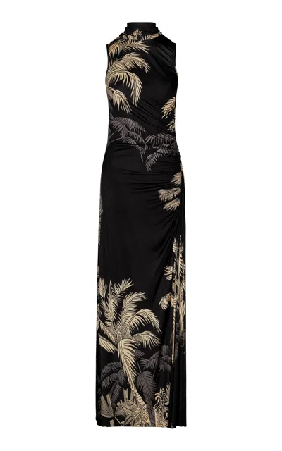Johanna Ortiz Moon Goddess Maxi Dress In Multi