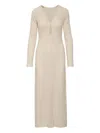 Johanna Ortiz Mysterious World Dress In Neutrals
