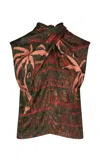 Johanna Ortiz Mystic Shore Top In Green