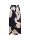 Johanna Ortiz Naturalism Wrap Skirt In Black