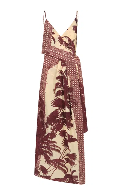 Johanna Ortiz Nouvel Arôme Silk Maxi Dress In Nude