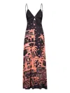 Johanna Ortiz Nuestra Tierra Cut-out Printed Maxi Dress In Multi