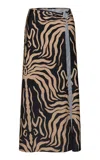 Johanna Ortiz Nuevo Destino Printed Midi Skirt