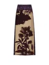 Johanna Ortiz Nuevos Territorios Printed Silk Maxi Skirt In Multicolor