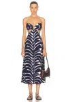 Johanna Ortiz Ocean Layers Ankle Dress