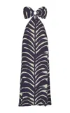 Johanna Ortiz Ocean Layers Printed Midi Dress
