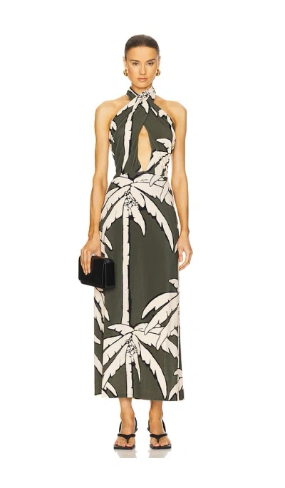 JOHANNA ORTIZ OCEANIC MANTRA ANKLE DRESS