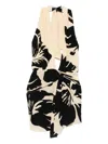 Johanna Ortiz Oriental Dreams Mini Dress In Neutral