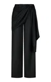 Johanna Ortiz Outlaw Wool Pants In Black