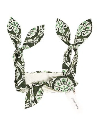 Pre-owned Johanna Ortiz Paisley Print Bottoms In Green