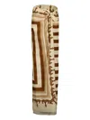 Johanna Ortiz Palm-tree Striped Pareo In Brown