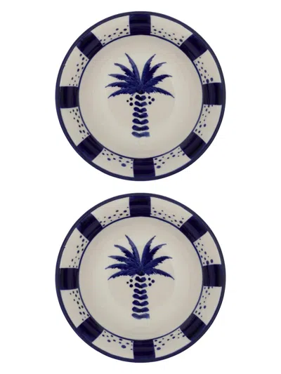 Johanna Ortiz Palma Real Bowls 2-piece Set In Blue