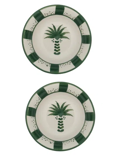 Johanna Ortiz Palma Real Bowls 2-piece Set In Green
