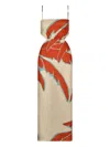 Johanna Ortiz Tactile Winds Printed Linen Midi Dress