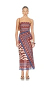 Johanna Ortiz Paraiso Agreste Printed Cotton-voile Maxi Dress In Multi