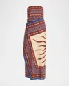 Johanna Ortiz Paraiso Agreste Printed Cotton-voile Maxi Dress In Multi