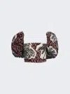 Johanna Ortiz Paraiso Natural Crop Top In Multi