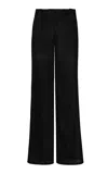 Johanna Ortiz Passage Poise Linen Wide-leg Pants In Black