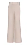 Johanna Ortiz Passage Poise Organic Linen Wide-leg Pants In Off-white